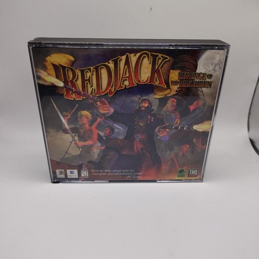 Red Jack Revenge of Brethren‎ Windows 95 Mac OS PC Game Cyberflix 1998 Sealed